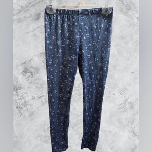💥4x$15 Btween Blue Floral Leggings